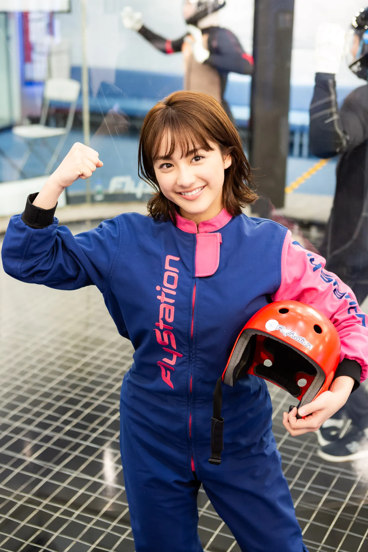 平祐奈が、新感覚インドアスカイダイビングに挑戦！