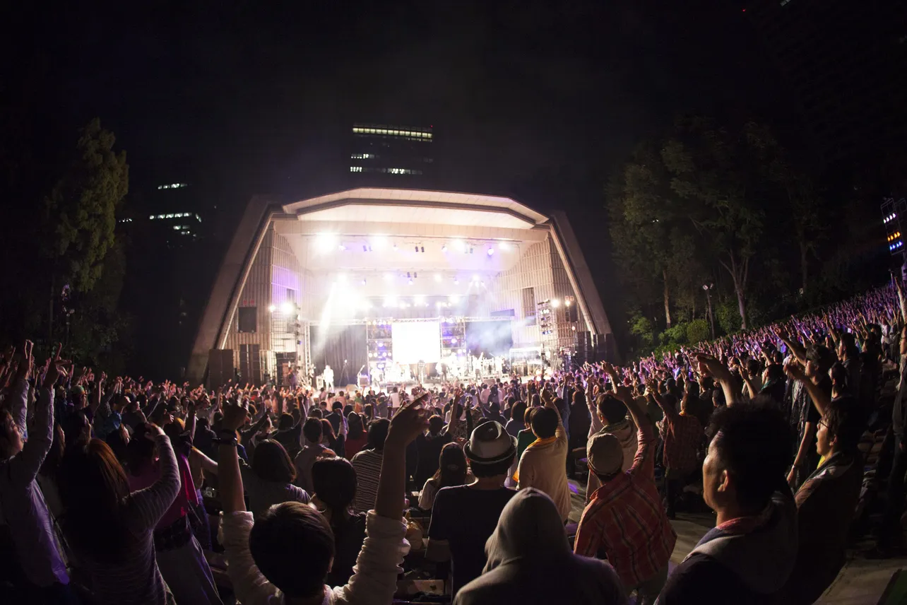 「日比谷音楽祭」では、“野音”こと日比谷公園大音楽堂でのスペシャルコラボレーションコンサートも開催！