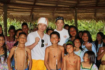 小山慶一郎&増田貴久、アマゾン奥地の過酷ロケへ「僕の寝床に大きなタランチュラが…」