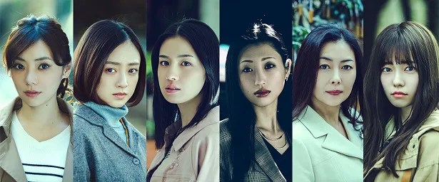 【写真を見る】各話の主人公を務める6人の女優。彼女たちが東京の怪異に恐怖する！(写真左から倉科カナ、安達祐実、桜庭ななみ、壇蜜、中山美穂、島崎遥香)