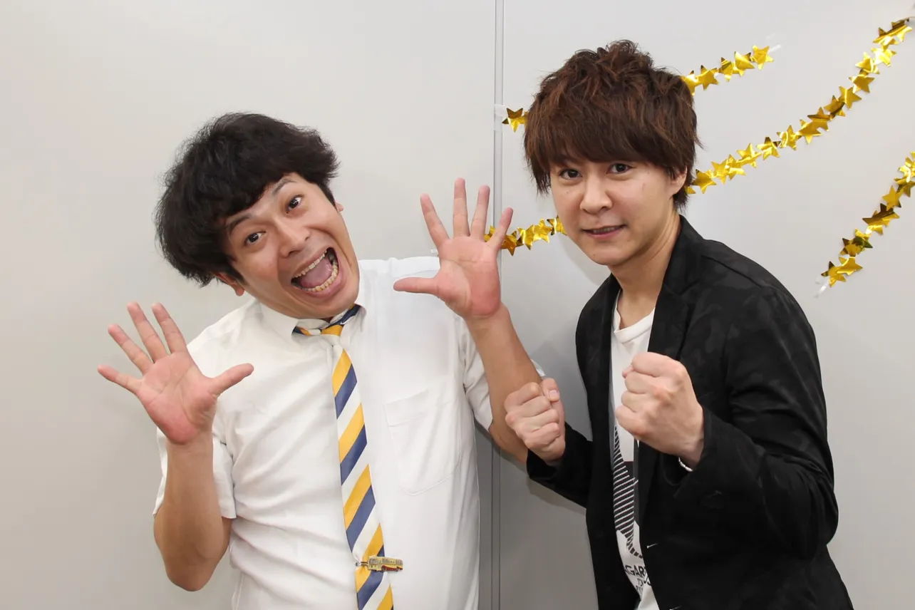 6年連続で単独ライブツアーを開催する流れ星のちゅうえい(左)と瀧上伸一郎(右)