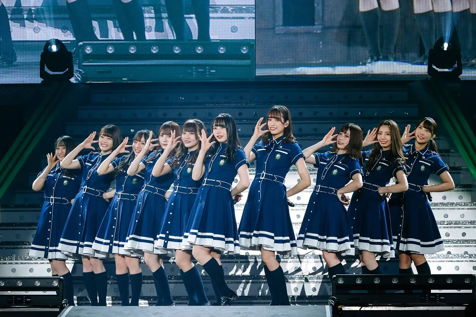 「デビューカウントダウンライブ!!」を開催した日向坂46