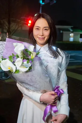 「絶対正義」クランクアップで山口紗弥加「範子が教えてくれたことは山ほどある」