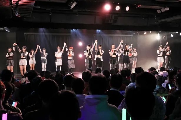 SKE48劇場でのチームS「重ねた足跡」公演の様子(2)