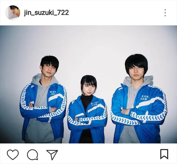 ※画像は鈴木仁公式Instagram（jin_suzuki_722）のスクリーンショットです