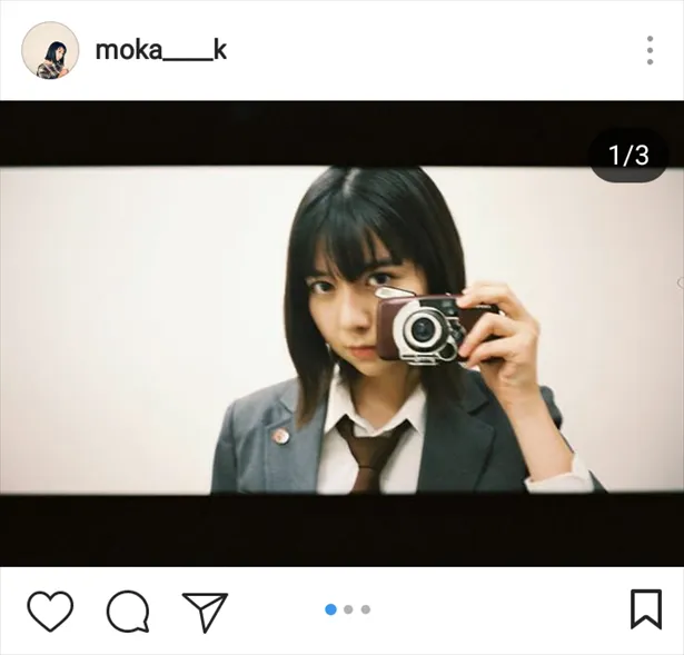 ※画像は上白石萌歌公式Instagram（moka____k）のスクリーンショットです