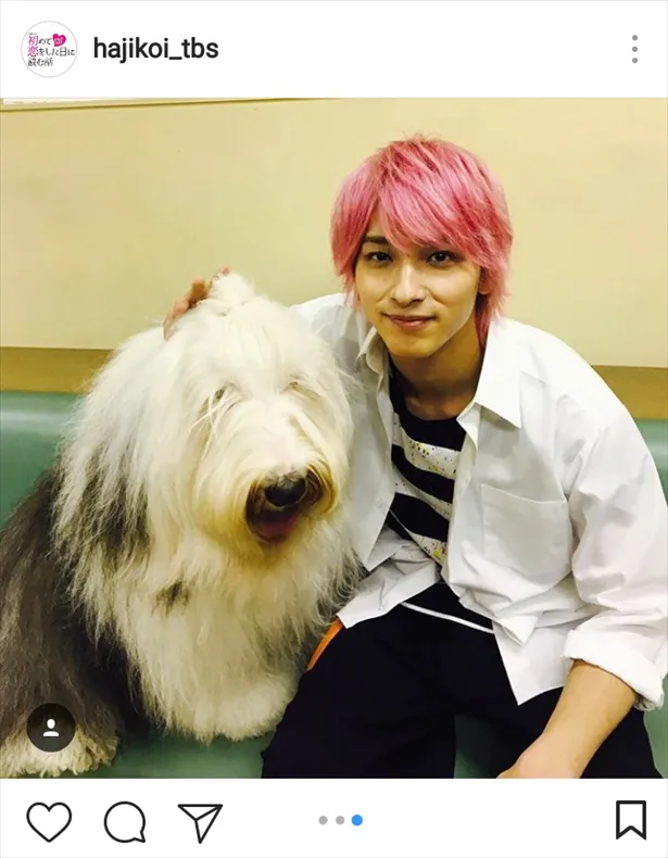 ※画像は「初めて恋をした日に読む話」公式Instagram（hajikoi_tbs）のスクリーンショットです