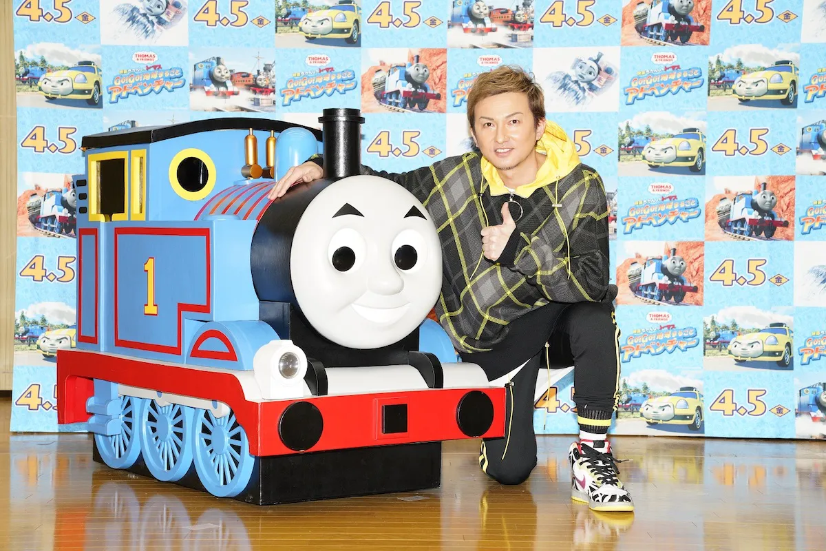 DA PUMPのISSAが「きかんしゃトーマス」の劇場版最新作にゲスト声優として出演