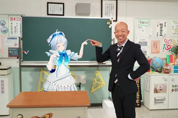 バイきんぐ・小峠、人気VTuberの電脳少女シロを絶賛「頭の回転も速く、知識も豊富で博学」