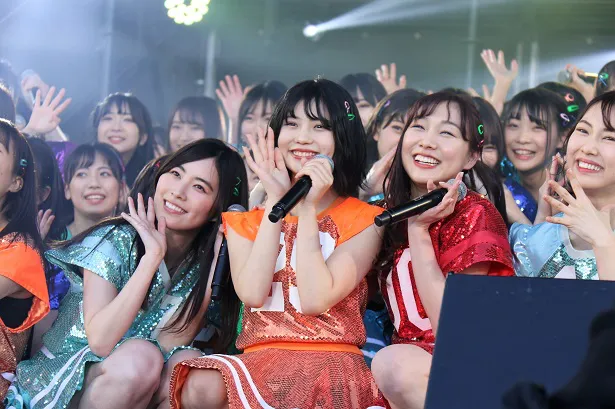 ゆななありがとう Ske48卒業を控えた小畑優奈にライブでサプライズメッセージ Webザテレビジョン