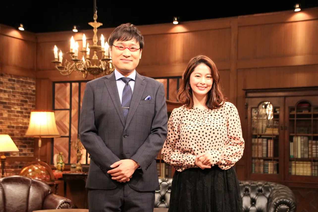 新番組「逆転人生」で司会を務める山里亮太と杉浦友紀アナ