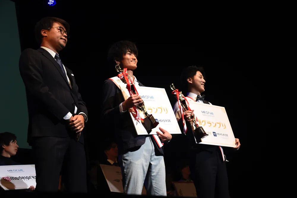  準グランプリは兵頭海地さん、高橋航大さんが受賞した