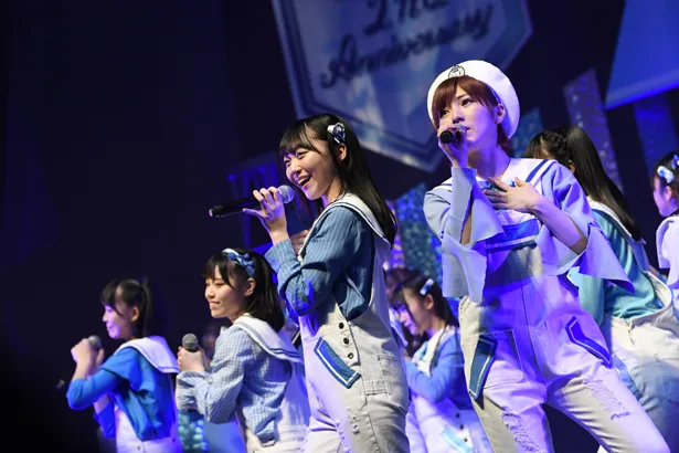 「STU48 2周年記念コンサート」の様子(1)