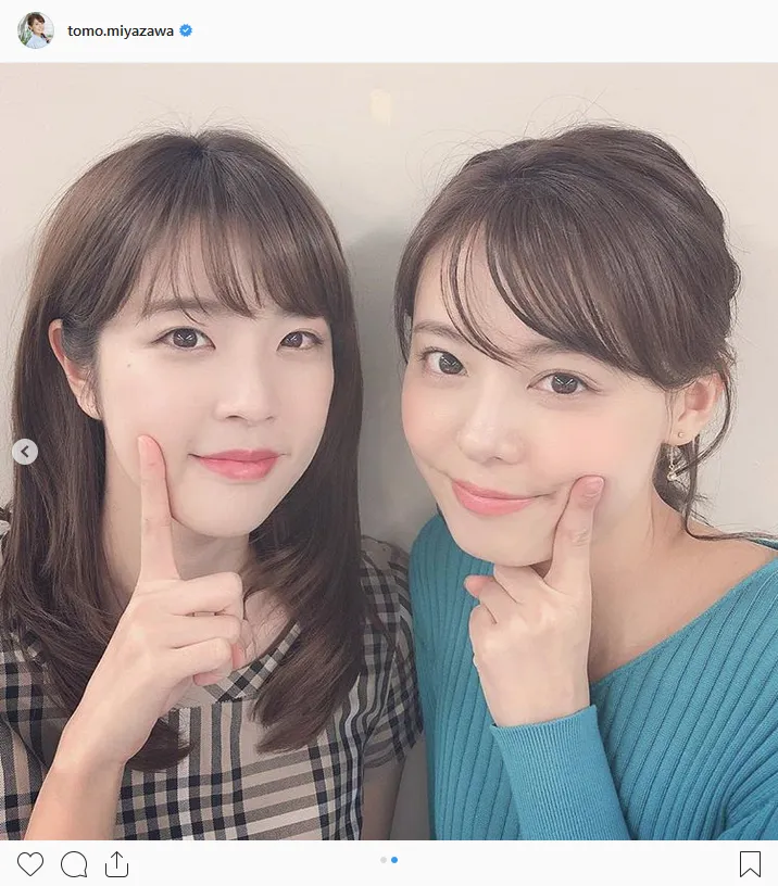 ※画像は宮澤智アナ(tomo.miyazawa)公式Instagramより