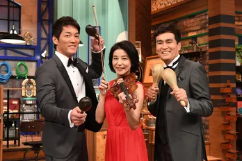 高嶋ちさ子が番組テーマ曲を作曲! 石原良純&長嶋一茂がマラカスを手に踊る