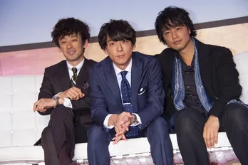 高橋一生、斎藤工、滝藤賢一が撮影裏話を披露「温泉シーンで少年のようにはしゃいだ」