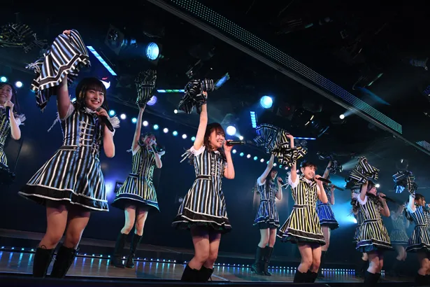 AKB48劇場でのHKT48「RESET」公演の様子(4)