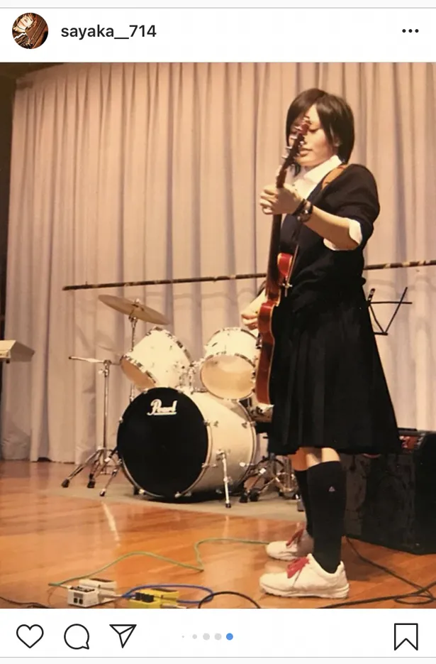 山本彩が公開した学生時代の写真