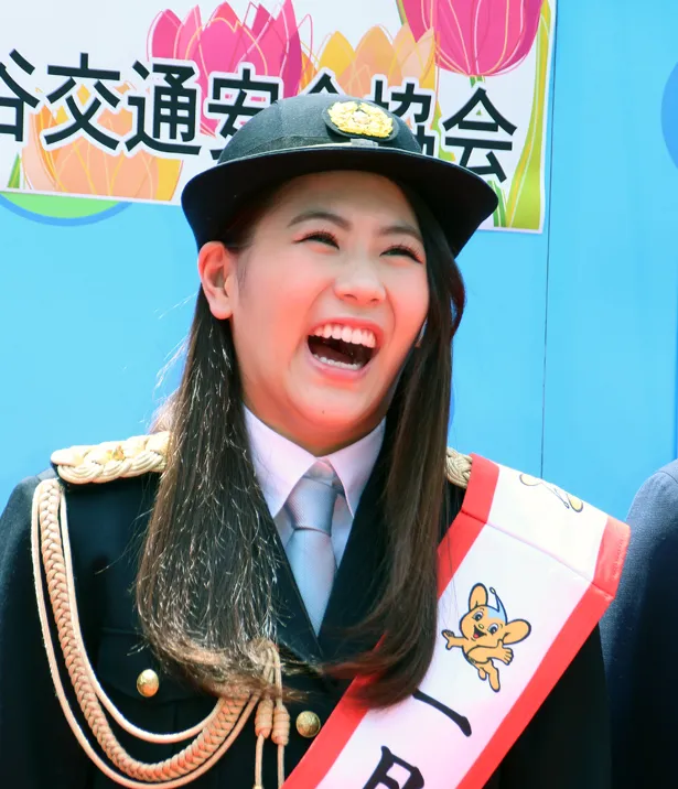 「AKB48ではリアクション女王だった」と紹介され、西野未姫は爆笑