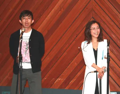 平林克理監督（写真左）はみひろ（写真右）について「勘のよさは日本でも5本の指に入る」と絶賛