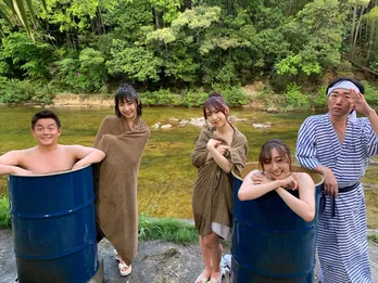 動画10万回再生のご褒美でSKE48・日高優月&熊崎晴香らが温泉へ! バスタオル姿でのコメント動画も公開中