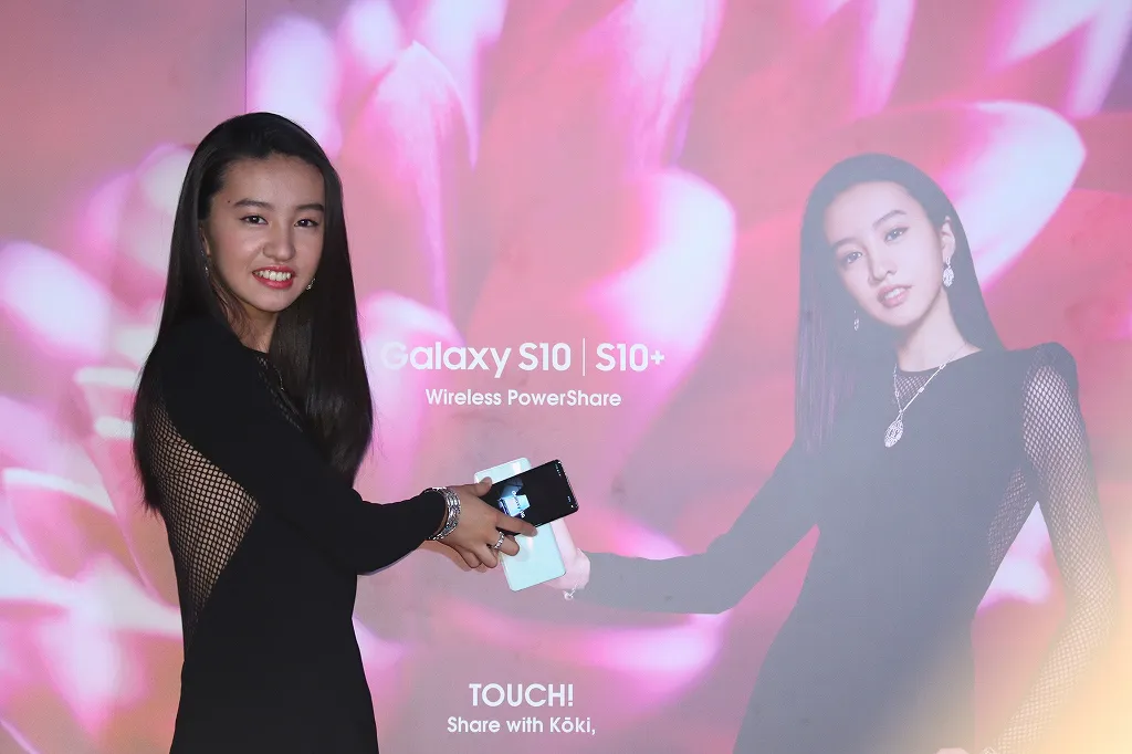 新製品「Galaxy S10」発売記念イベント