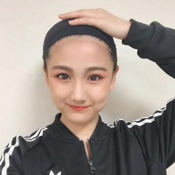 “サムライ魂”市松役! TPD櫻井紗季、シュールなデコ全開SHOTに驚きの声「美形すぎてビビる」