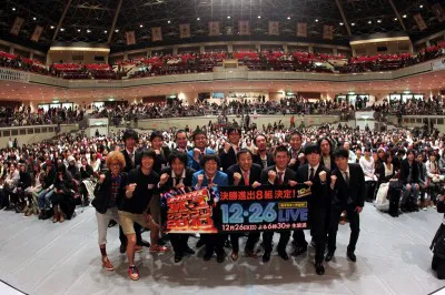 「漫才は国技だ！」の精神のもと、準決勝は初の東京・両国国技館で開催された