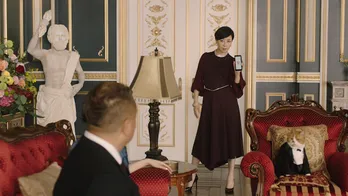 出川哲朗、真矢ミキが“夫婦仲”を深め合う! ワイモバイル新テレビCMがスタート