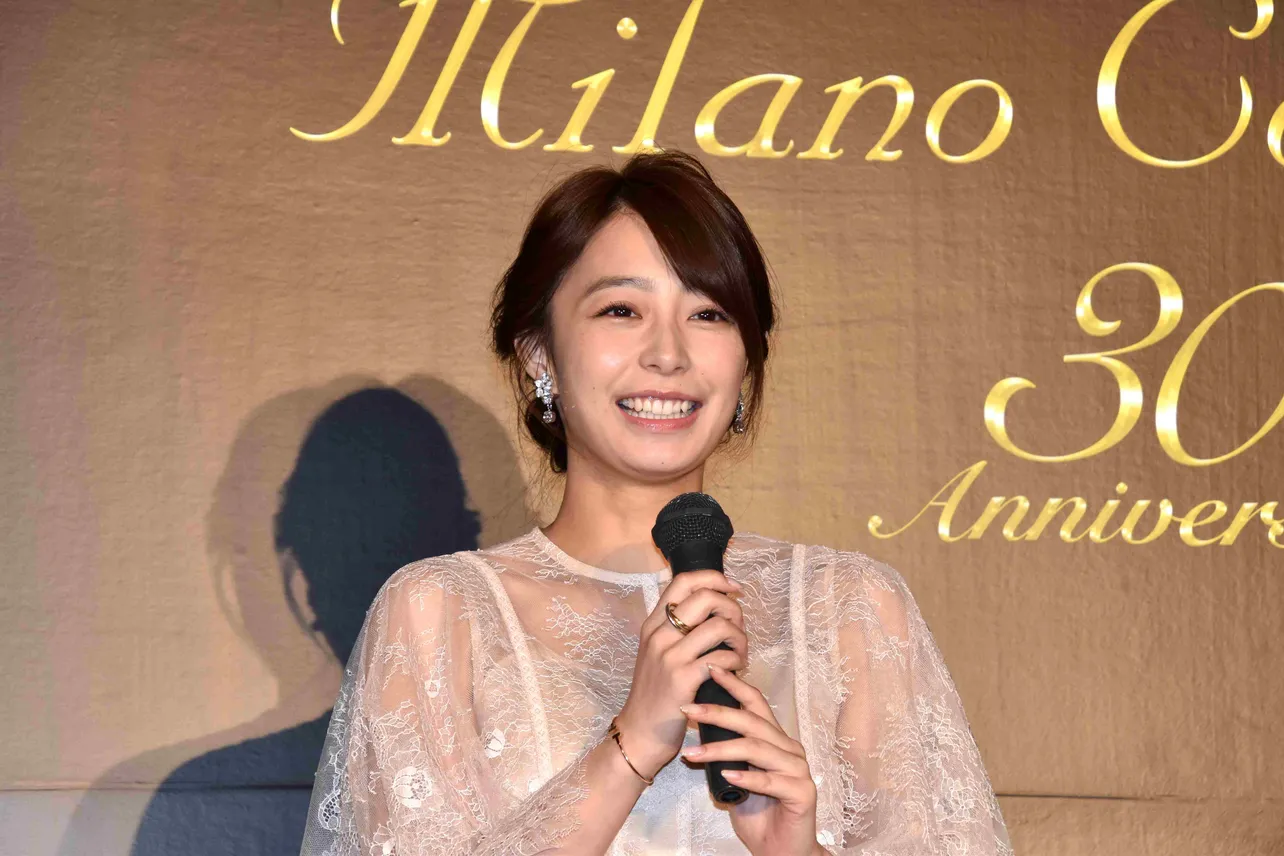 宇垣美里　カネボウ化粧品「Milano Collection SALONE 2020」発表会