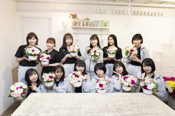 フラワーアレンジに挑戦のアンジュルム、卒業間近の和田は「ずっとずっと心配」、竹内「全力で甘える!」