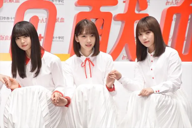 齋藤飛鳥、堀未央奈、与田祐希