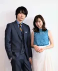 ドラマ特区「コーヒー＆バニラ」で共演する福原遥と桜田通(写真右から)