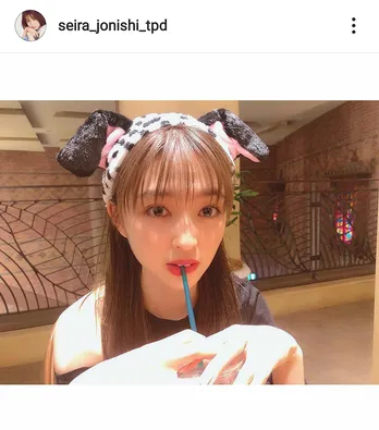 TPDの“美容番長”上西星来、キュートな“わんSHOT”に絶賛の声「101匹中1番かわいいわんちゃん…」