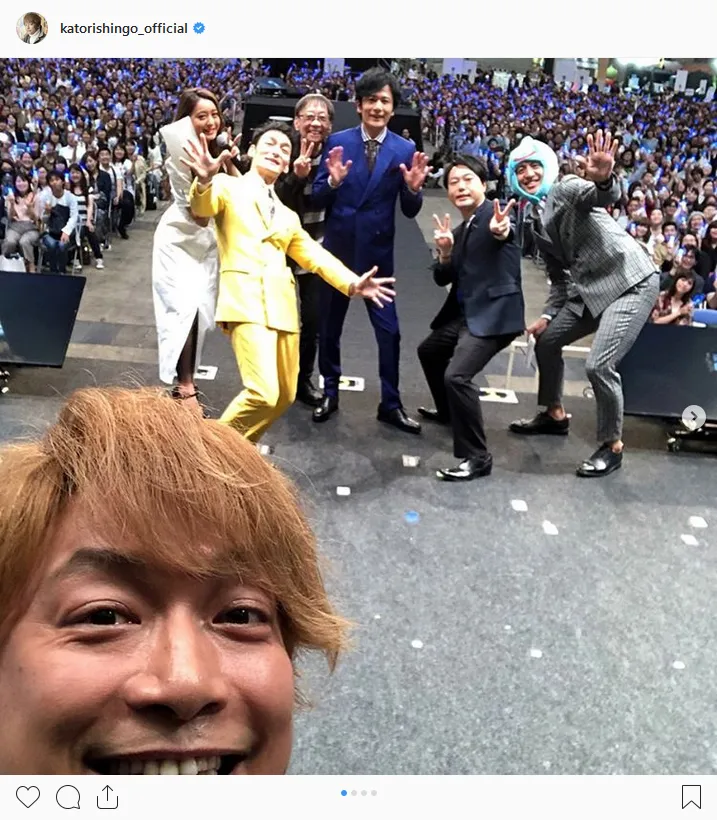 ※画像は香取慎吾(katorishingo_official)公式Instagramより