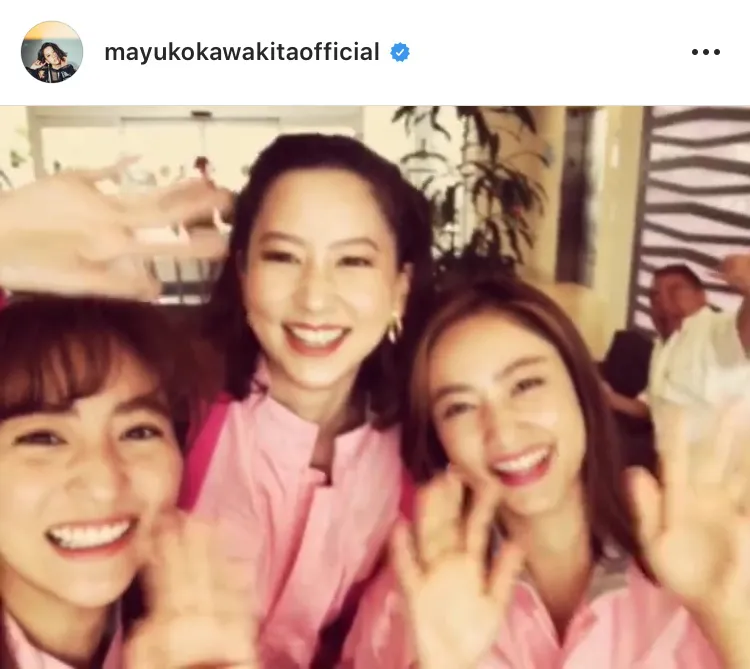 ※河北麻友子Instagram(mayukokawakitaofficial)より