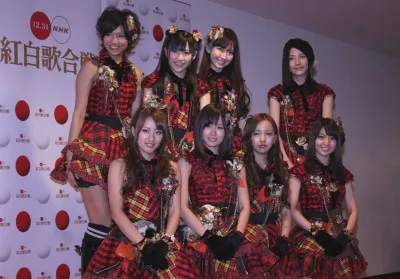 【写真】「紅白2010　AKB48神曲SP」ではメドレーで3曲披露