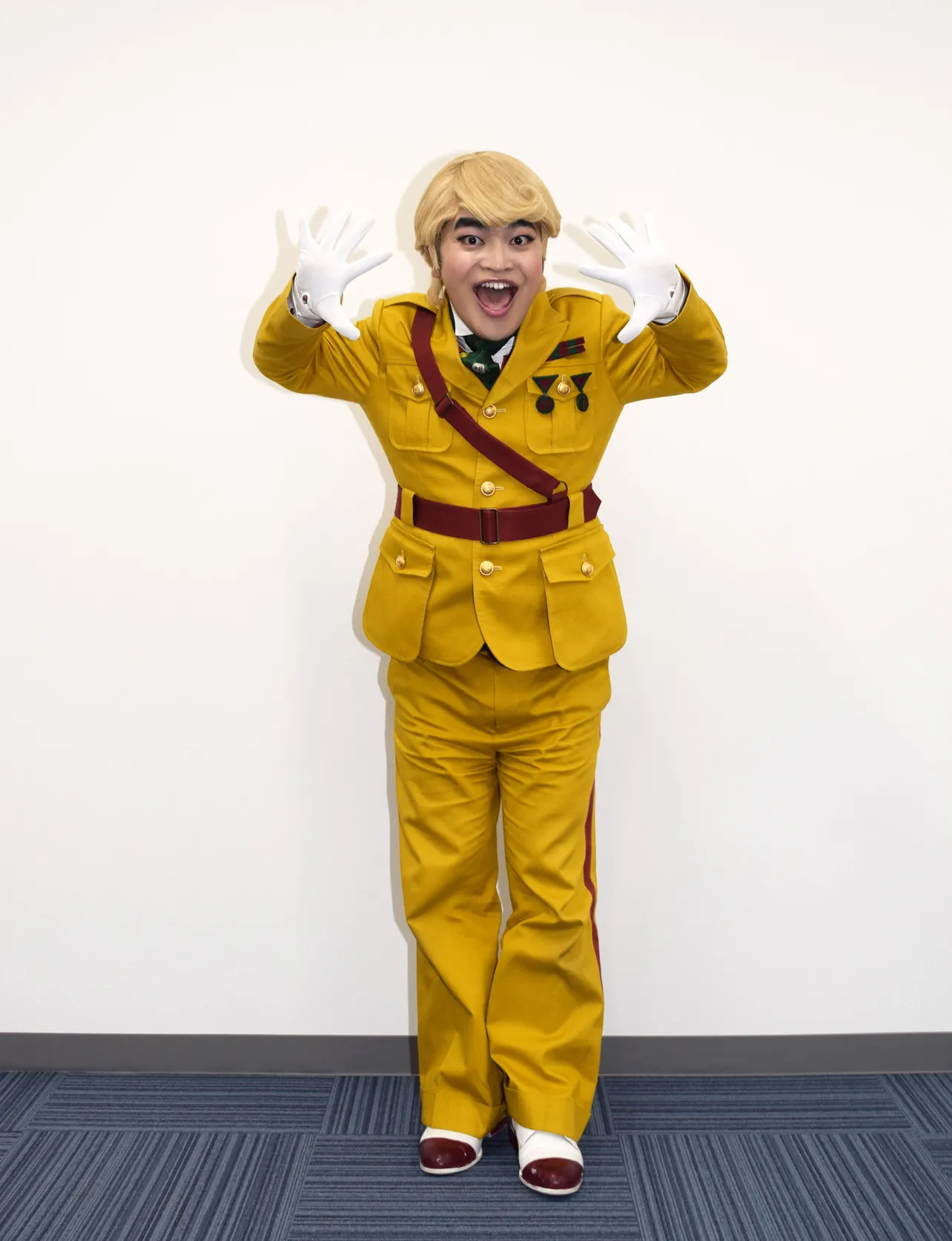 キュートな笑顔も