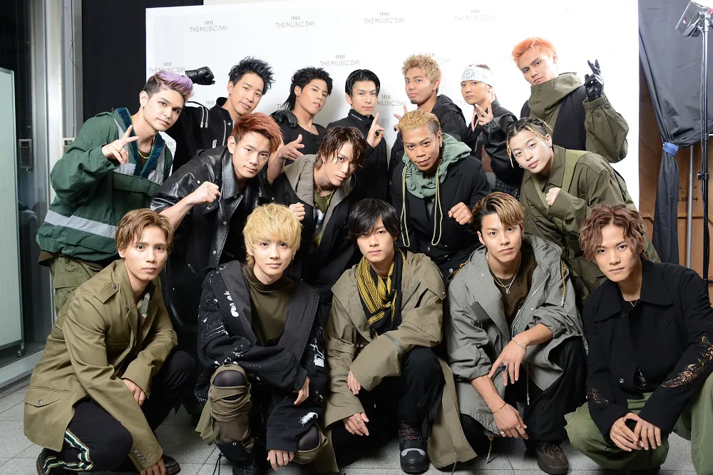「THE MUSIC DAY 2019―」裏配信に登場したTHE RAMPAGE from EXILE TRIBEの16人
