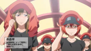 「はたらく細胞」SPムービー公開!白血球・赤血球・血小板が熱中症と戦う