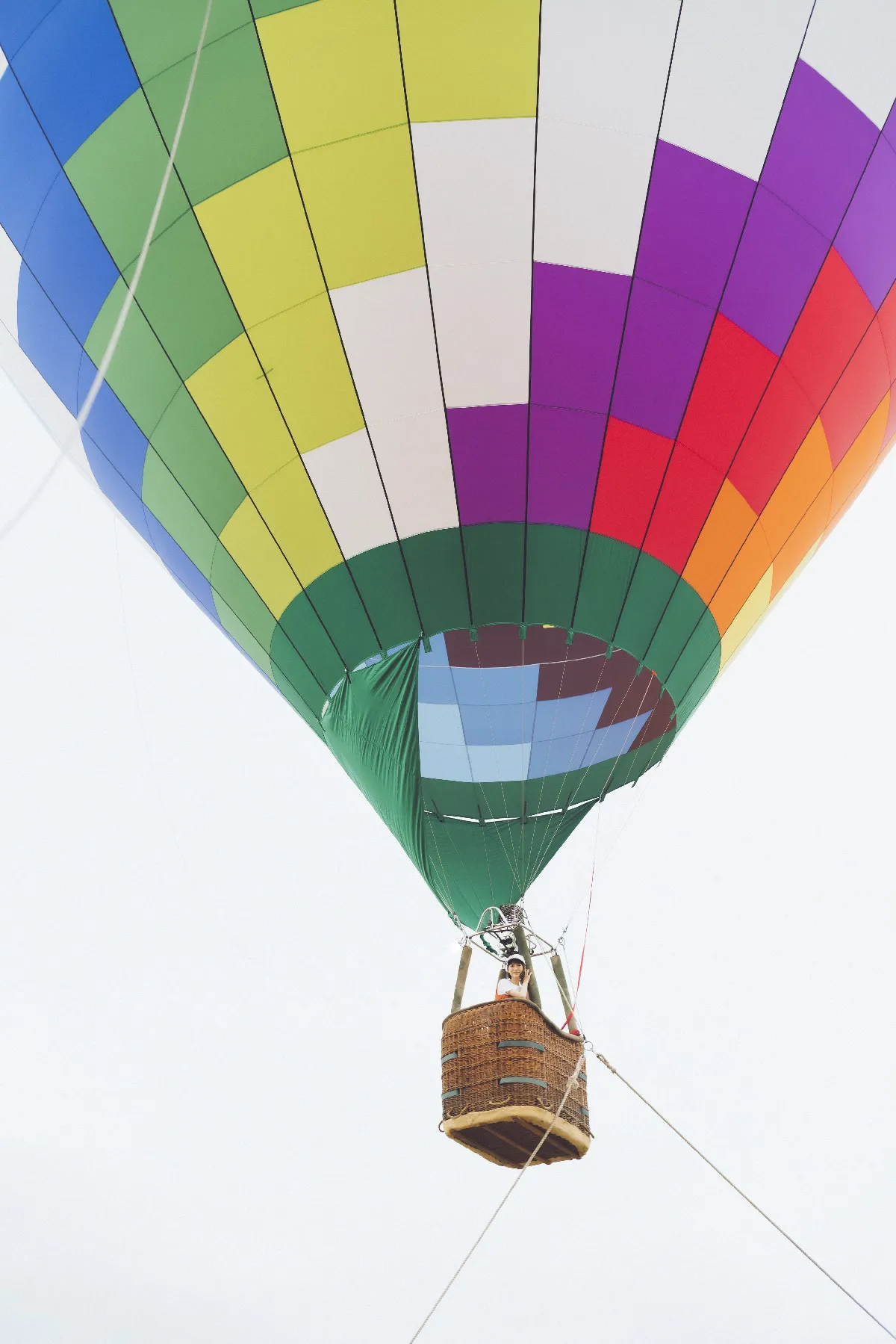 気球に乗り、北海道の自然を空からも満喫