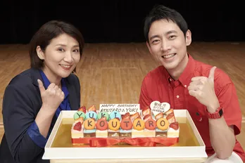 誕生日が1日違いの“迷コンビ”小泉孝太郎、松下由樹を祝福!<警視庁ゼロ係>