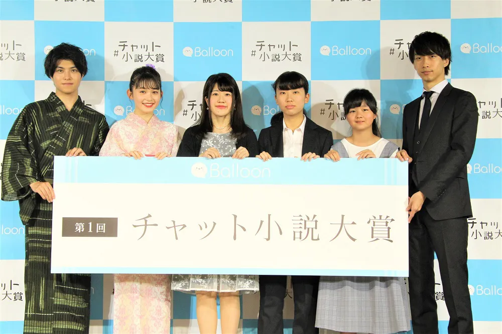 那智、久間田琳加、春ルナさん、実さん、くるむさん、FOWD・久保田涼矢社長(写真左から)が記念撮影