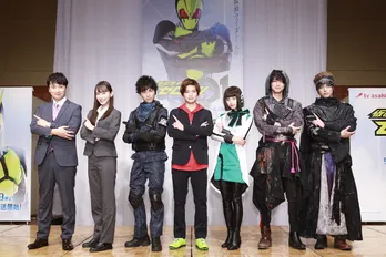 <仮面ライダーゼロワン>高橋文哉が力強く変身ポーズを披露「全身全霊で皆さんと頑張っていきたい」