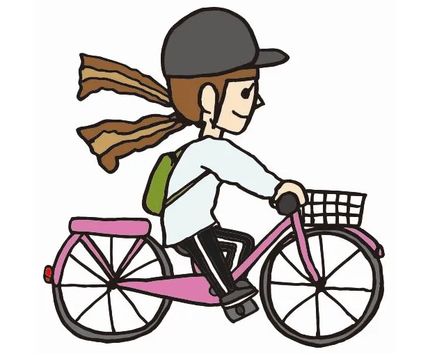 パントビスコが描く、自転車で旅する山田麻莉奈