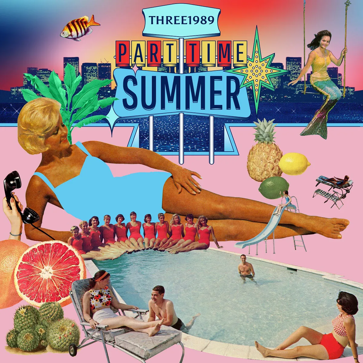7月24日(水)に配信限定でリリースされた、THREE1989のニューシングル「Part Time Summer」