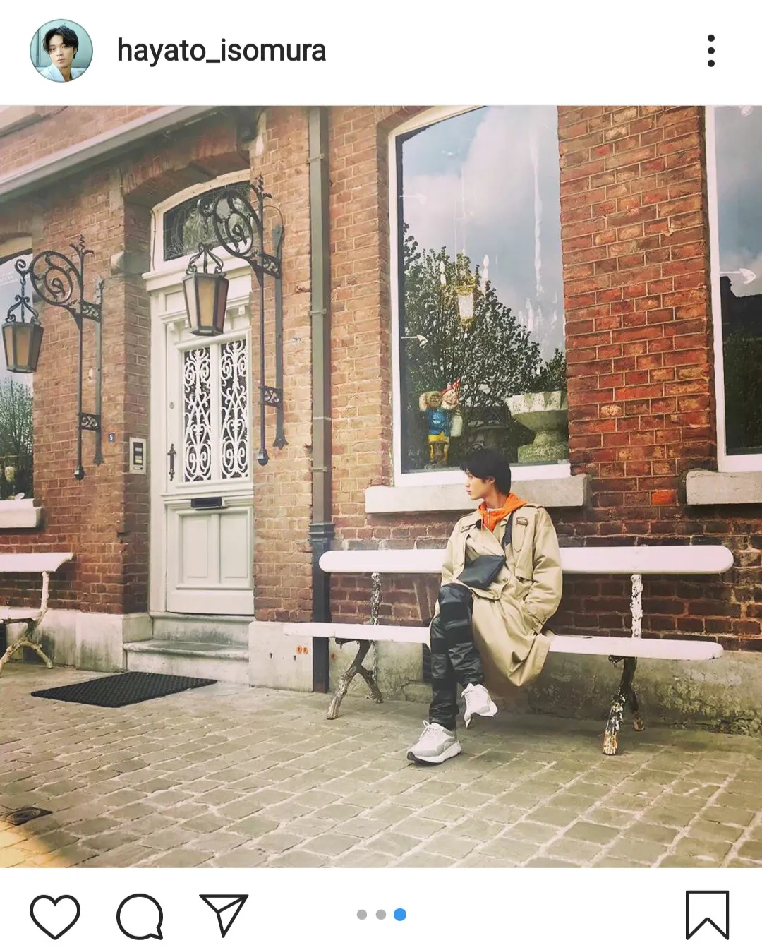 磯村勇斗、自身の公式Instagramを更新