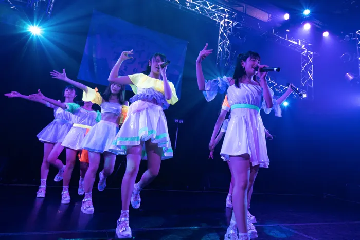 「アップアップガールズ(2) ライブツアー2019 アオイハル アツイナツ」ファイナル公演より