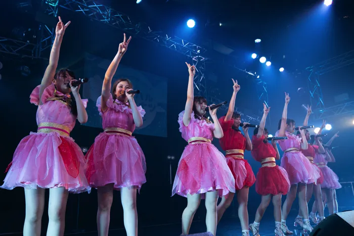 「アップアップガールズ(2) ライブツアー2019 アオイハル アツイナツ」ファイナル公演より