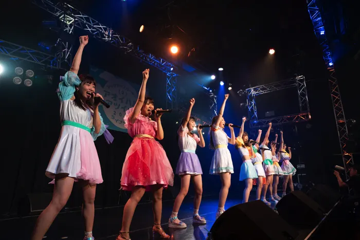 「アップアップガールズ(2) ライブツアー2019 アオイハル アツイナツ」ファイナル公演より